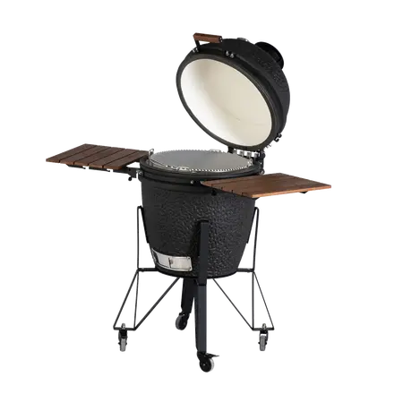Maestro Kamado grill Large - matt black - afbeelding 3
