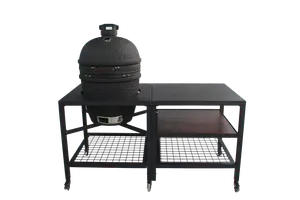 Maestro tafel tbv Kamado large B 160 x D 80 x H 71 cm - afbeelding 2