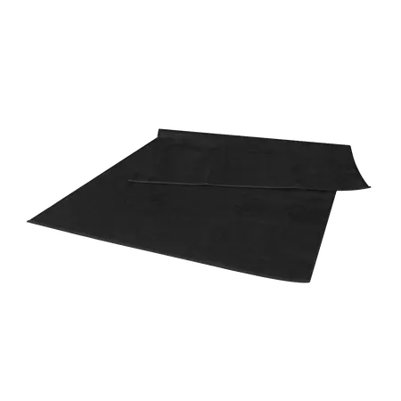 Maestro vuurvaste BBQ mat zwart - 120 x 60 cm - afbeelding 1