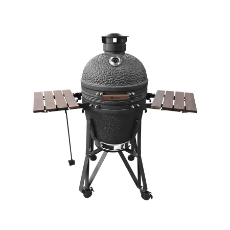 Maestro Kamado grill medium - matt black - afbeelding 1
