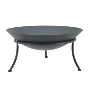 Vuurschaal op standaard D 47 x H 21 cm cast iron